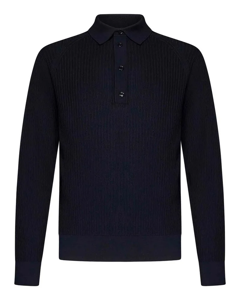 Brioni Poloshirt - Blau Blau