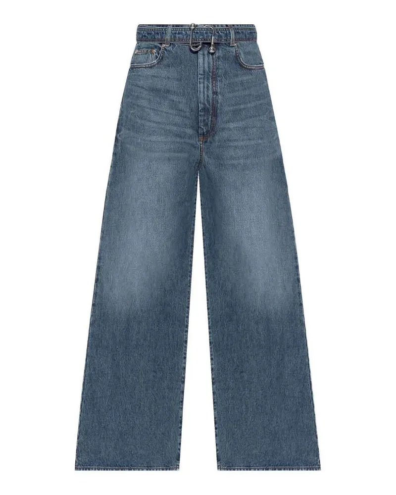 SPORTMAX Bootcut Jeans - Blau Blau