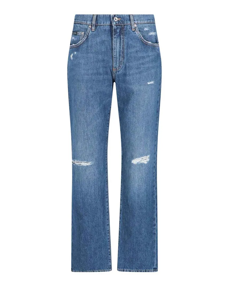 Dolce & Gabbana Bootcut Jeans - Blau Blau