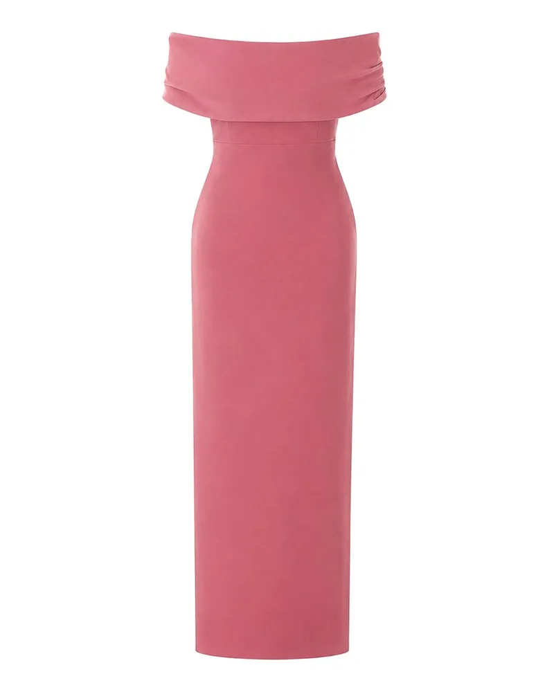 Solace London Maxikleid - Rosa Nude