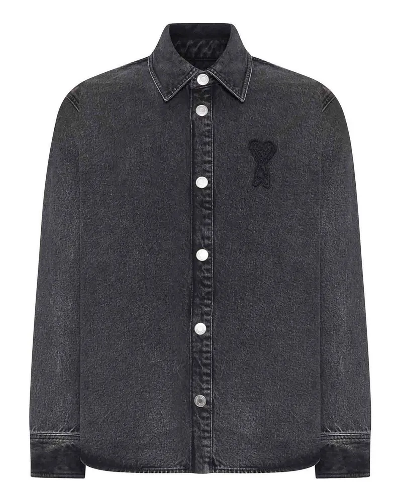 AMI Paris Hemd - Schwarz Schwarz