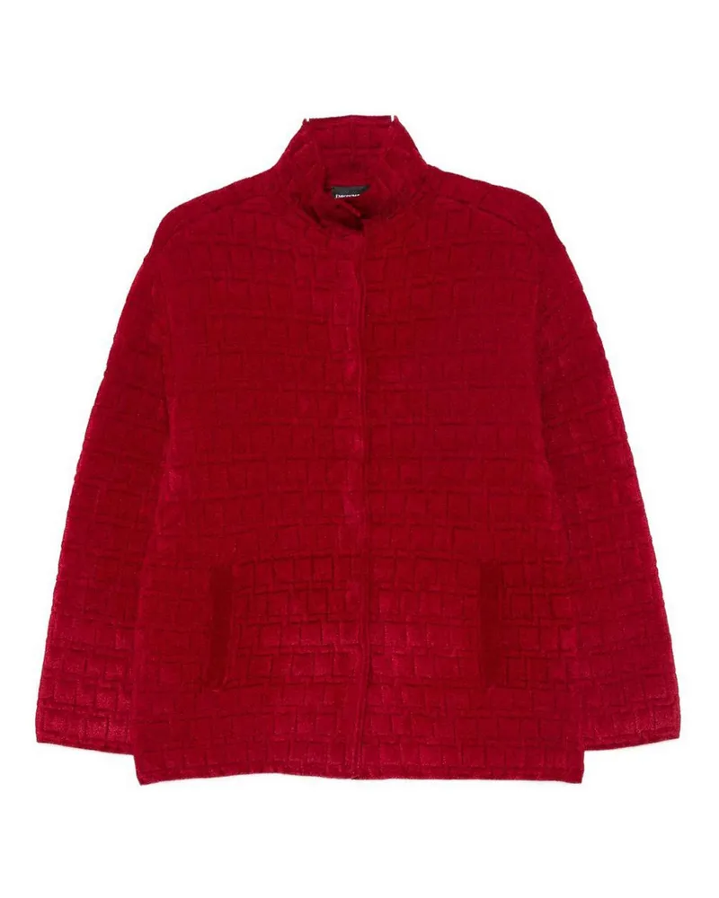 Emporio Armani Rollkragenpullover - Rot Rot