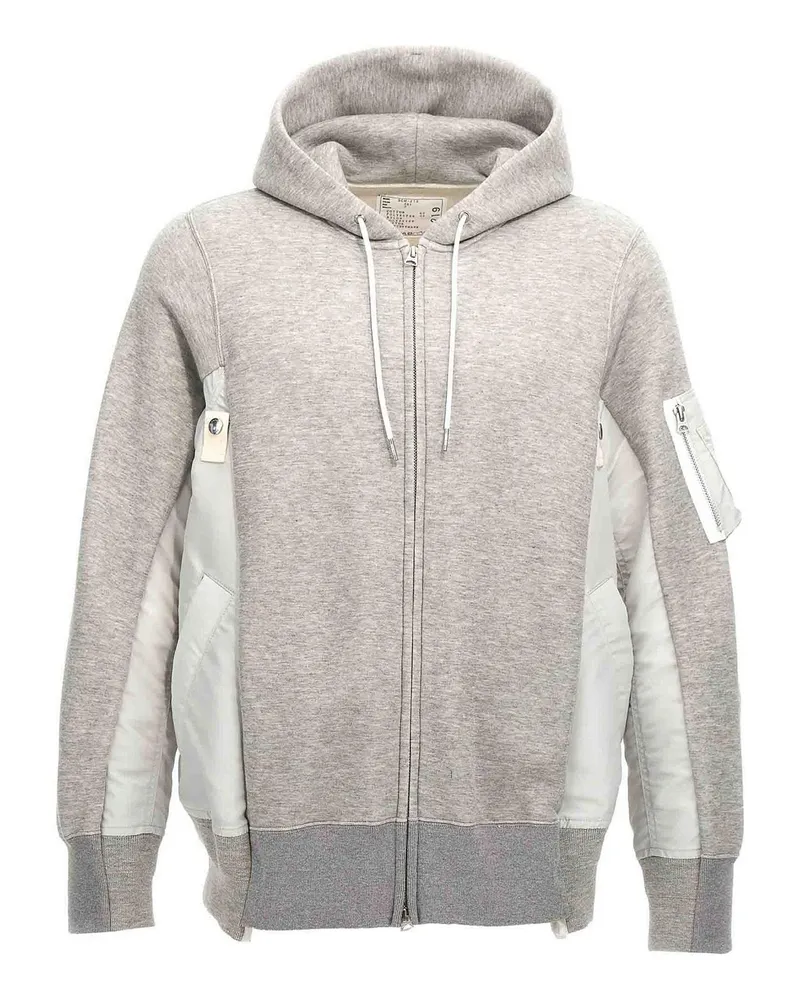 Sacai Sweatshirt - Grau Grau