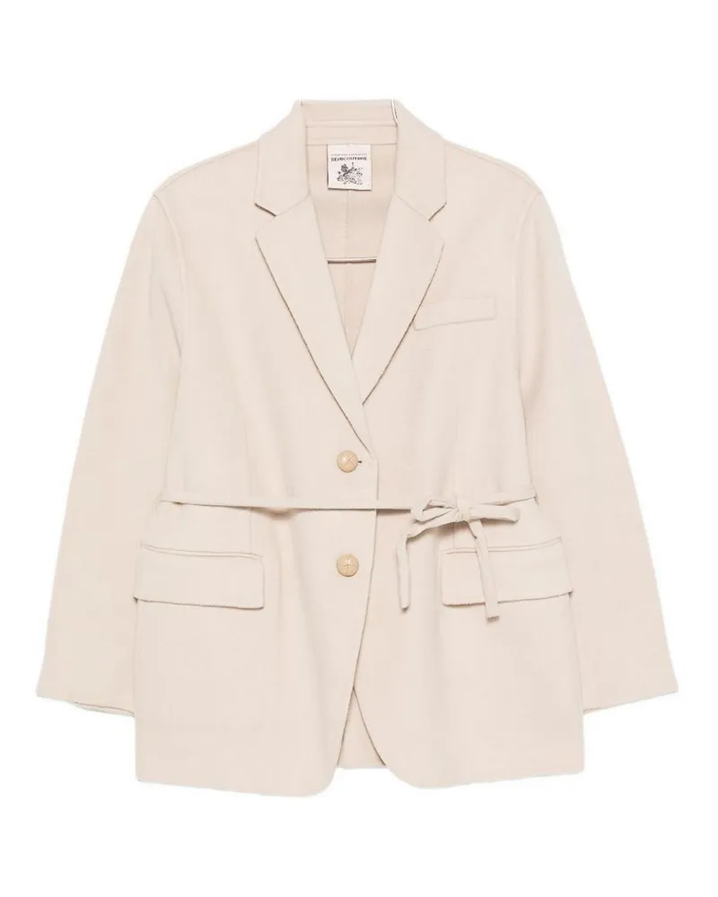 Semicouture Blazer - Beige Beige