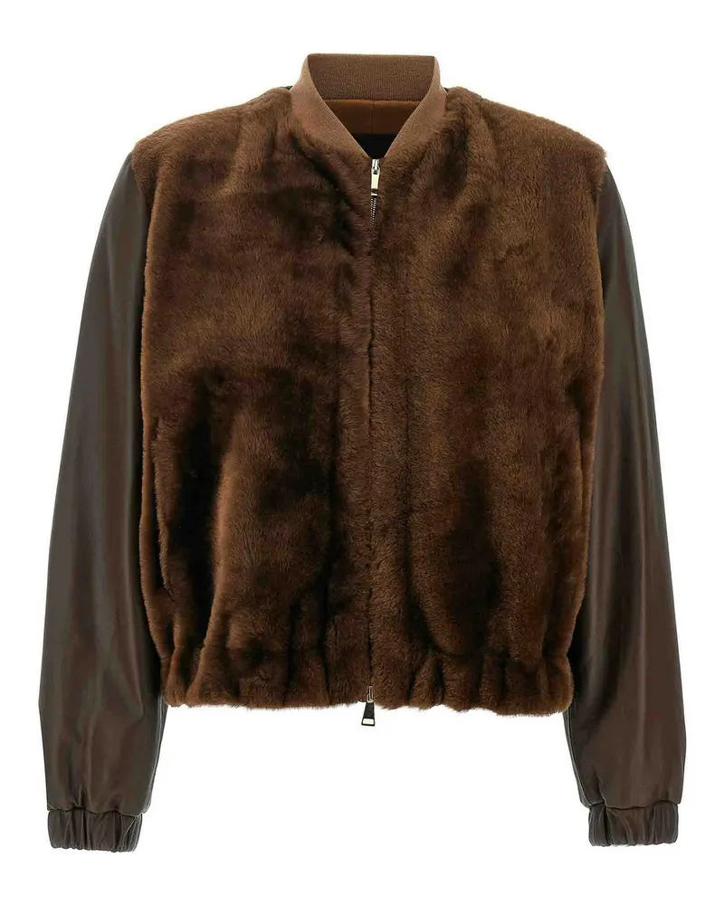 Fabiana Filippi Bomberjacke - Braun Braun