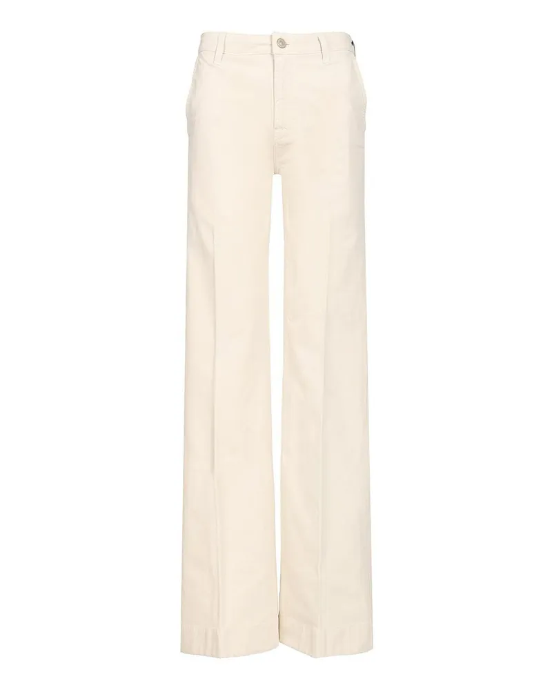 7 for all mankind Straight Leg Jeans - Weiß Weiß