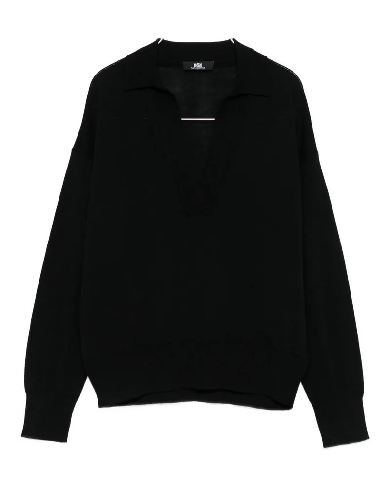 Alpha Studio Poloshirt - Schwarz Schwarz