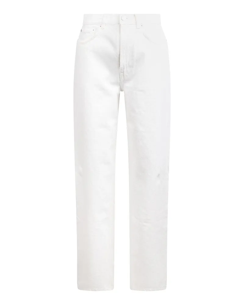 Loulou Studio Straight Leg Jeans - Beige Beige