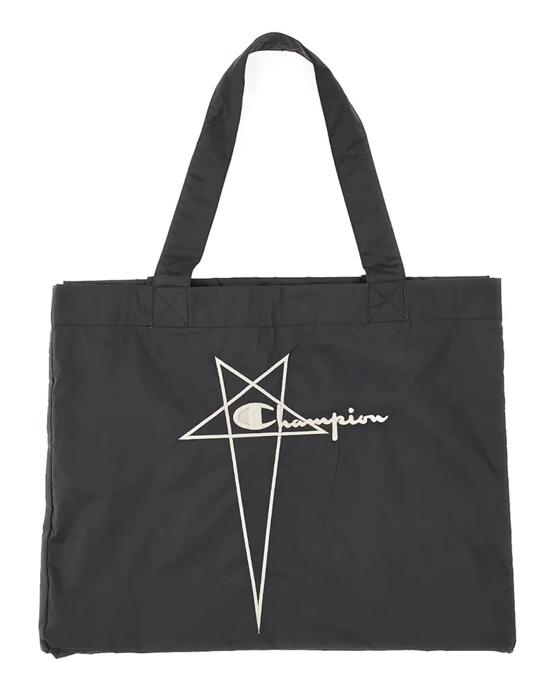 Rick Owens Shopper - Schwarz Schwarz