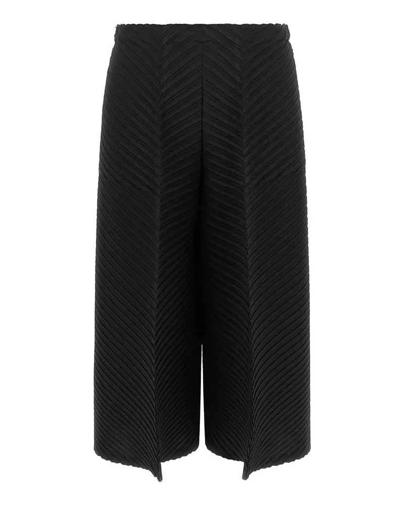 Issey Miyake Casual Hose - Schwarz Schwarz