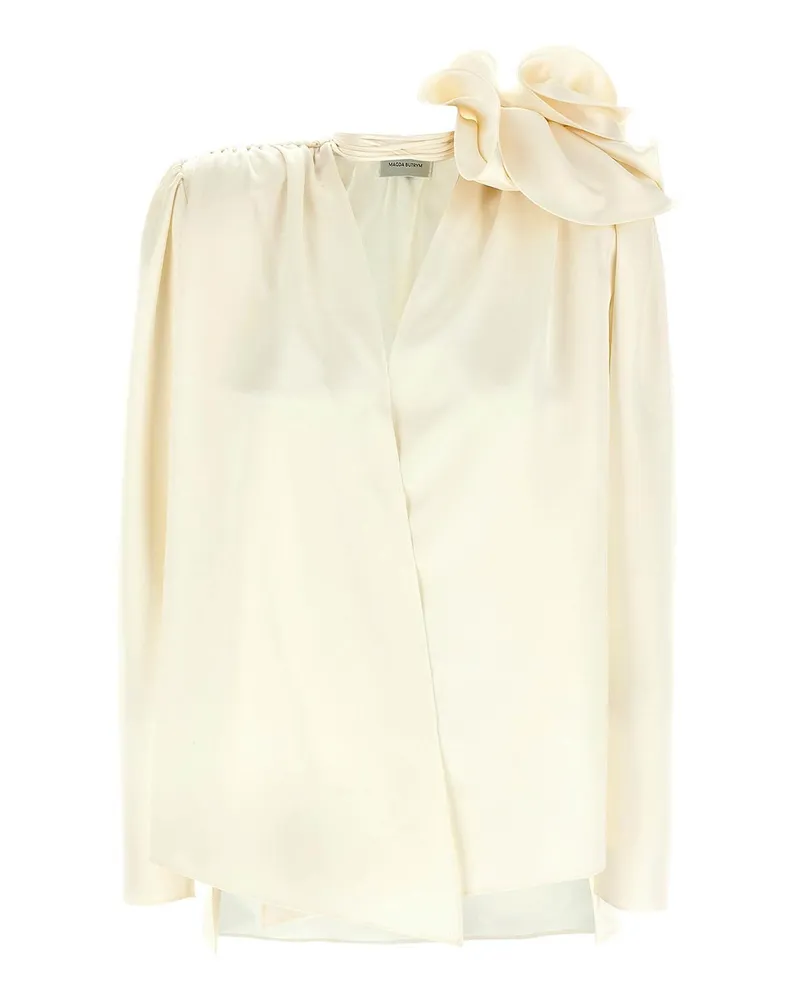 Magda Butrym Bluse - Weiß Weiß
