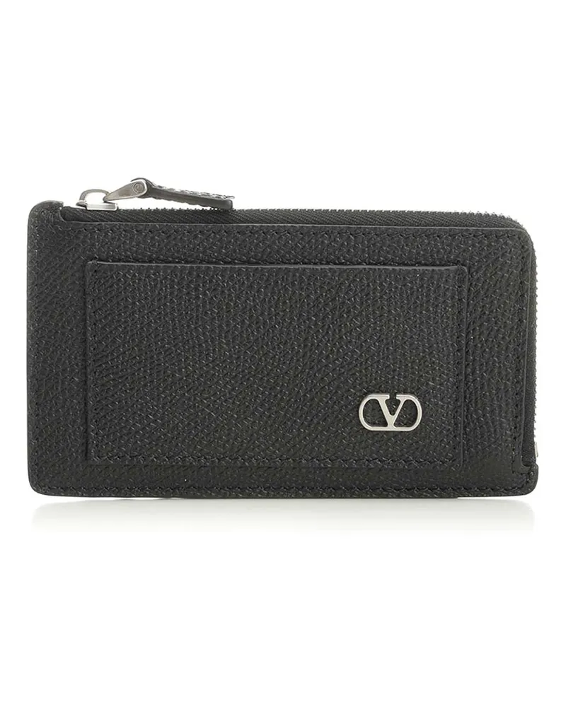 Valentino Garavani Portemonnaie - Schwarz Schwarz