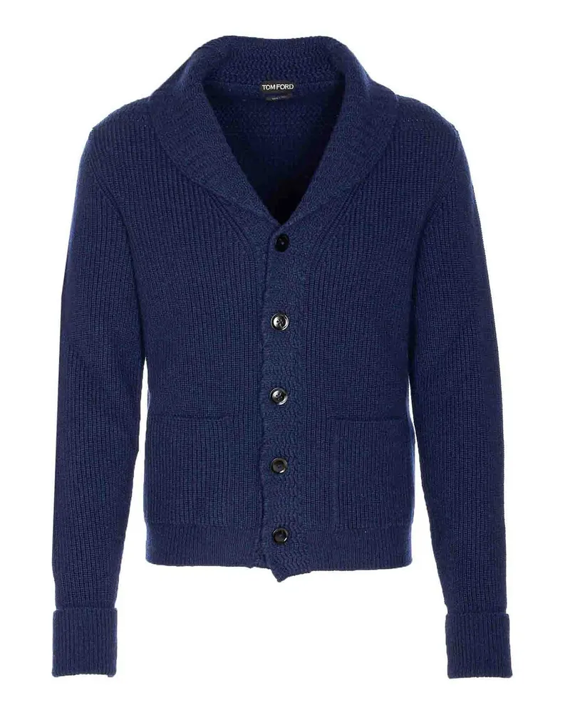 Tom Ford Cardigan - Blau Blau
