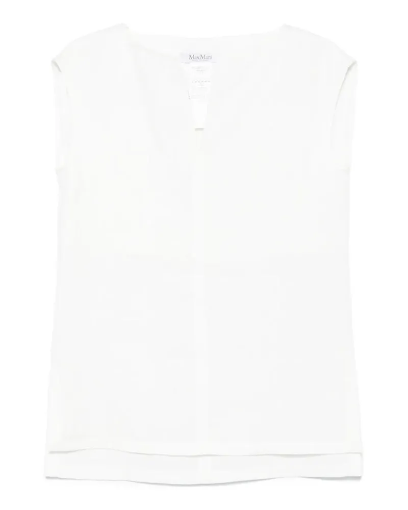 Max Mara Hemd - Weiß Weiß