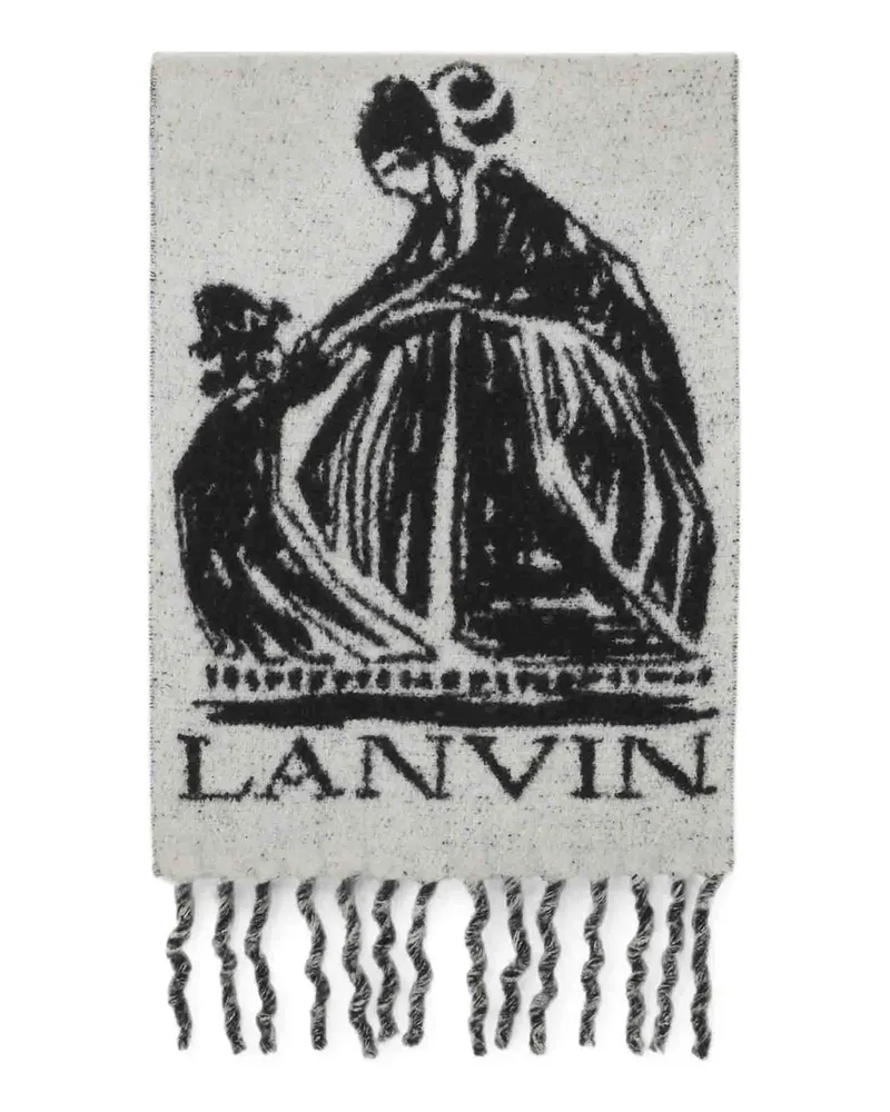 Lanvin Schal - Weiß Weiß