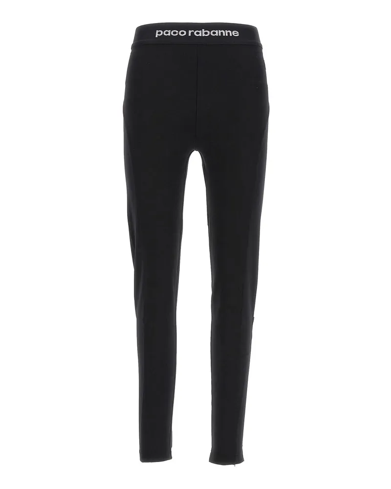 Paco Rabanne Leggings - Schwarz Schwarz