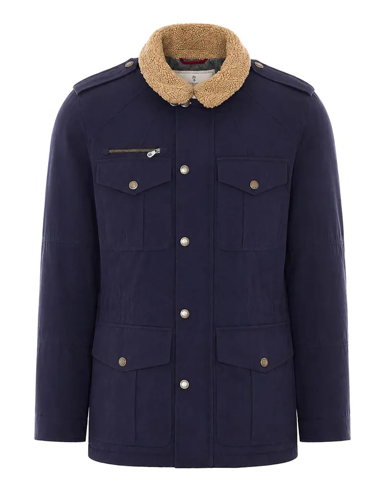 Brunello Cucinelli Rollkragenpullover - Blau Blau