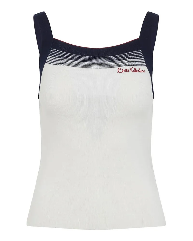 Valentino Garavani Top - Dunkelblau Dunkelblau