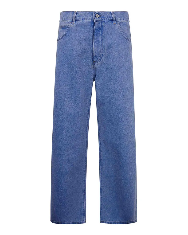 Marni Straight Leg Jeans - Blau Blau
