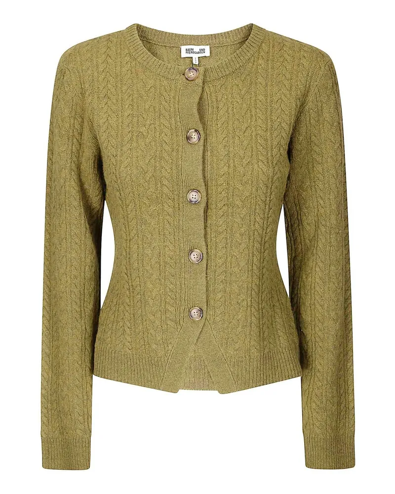 Baum und Pferdgarten Rundhalspullover - Grün Grün