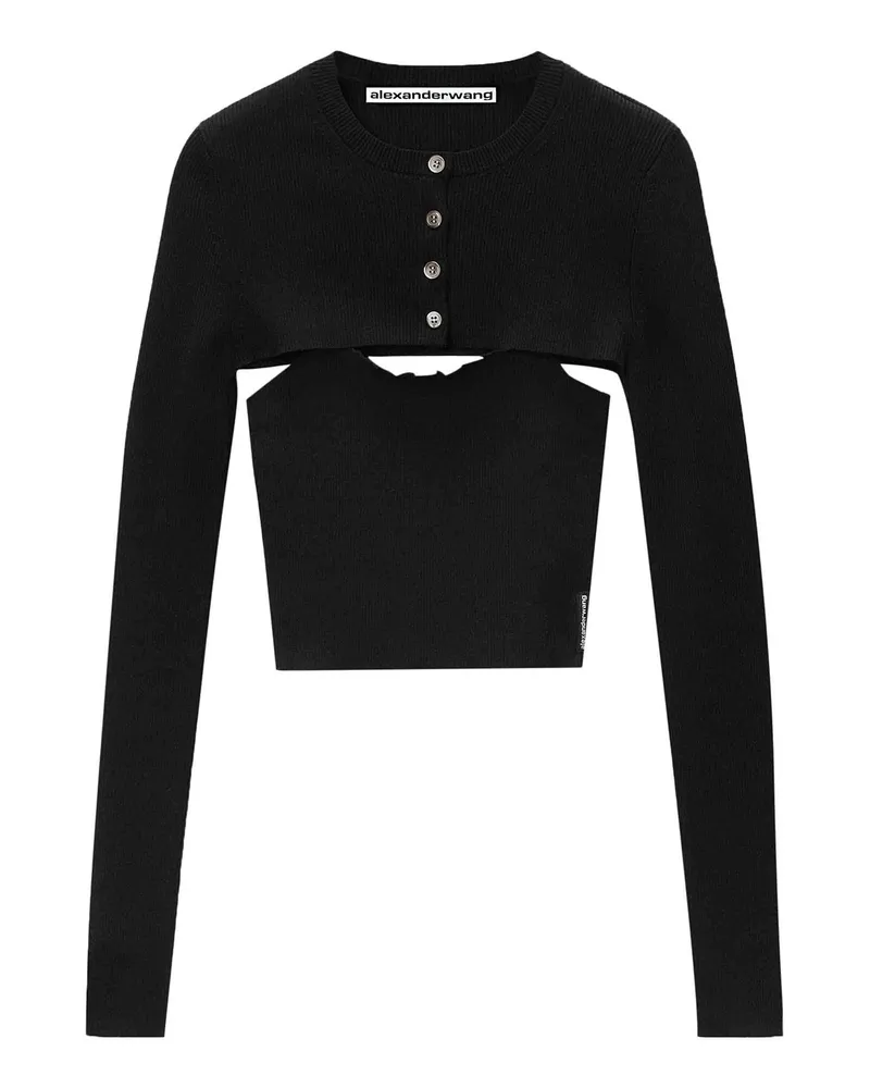 Alexander Wang Cardigan - Schwarz Schwarz