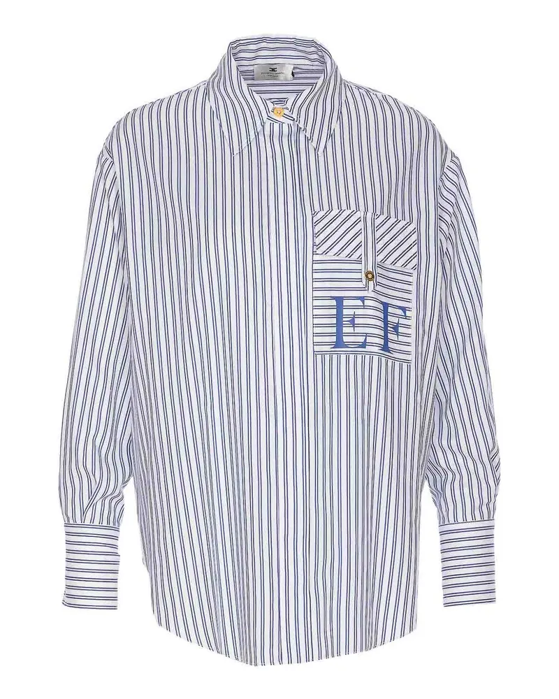 Elisabetta Franchi Hemd - Blau Blau