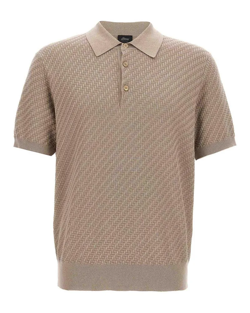 Brioni Poloshirt - Beige Beige