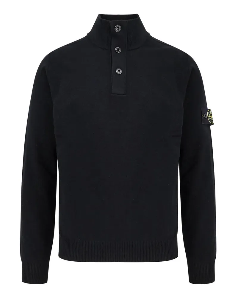 Stone Island U-Boot-Pullover - Schwarz Schwarz