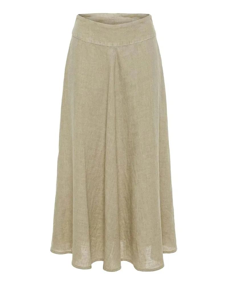 120% Lino Langer Rock - Beige Beige