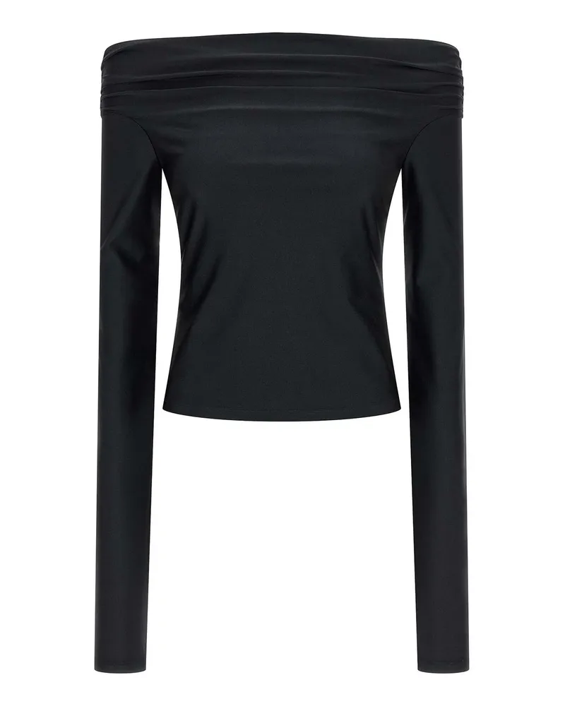 ANDAMANE Top - Schwarz Schwarz