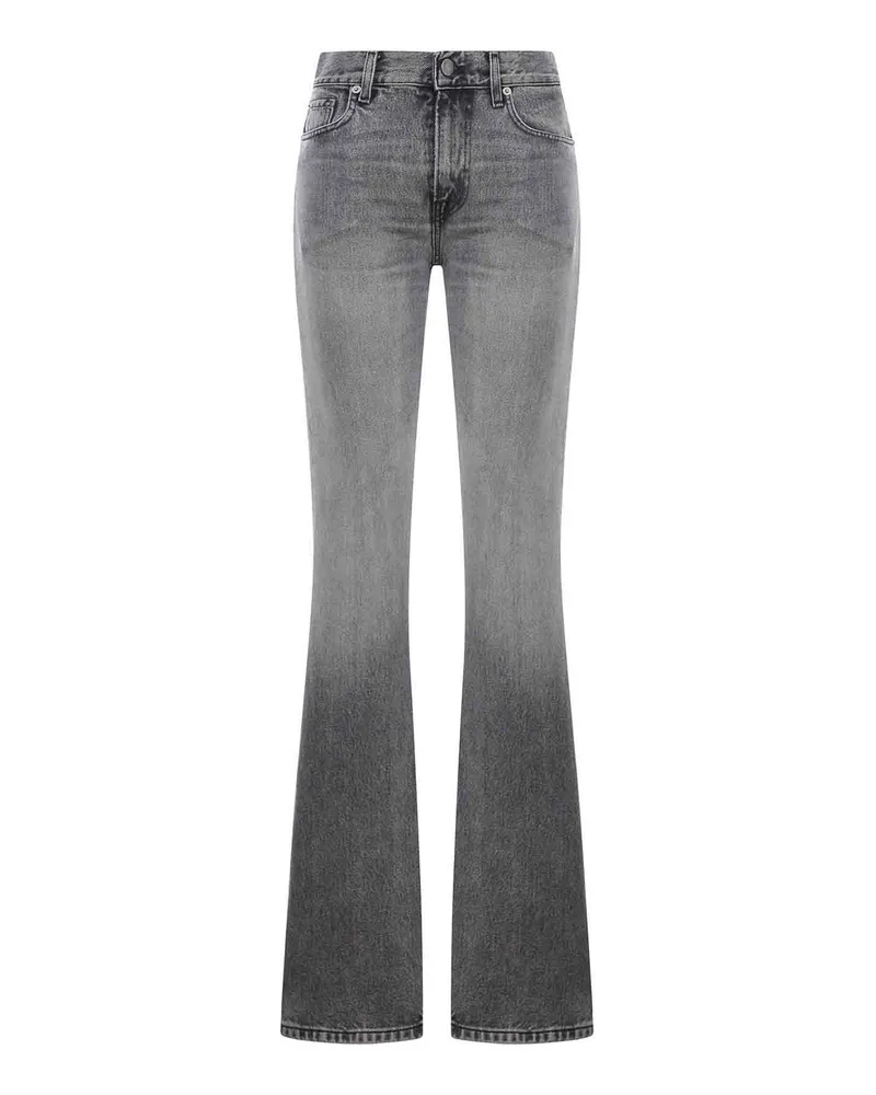 Haikure Schlagjeans - Grau Grau