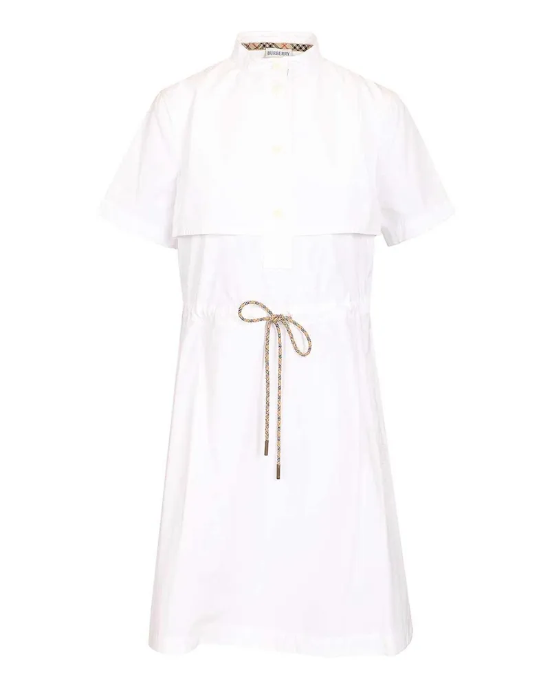 Burberry Knielanges Kleid - Weiß Weiß