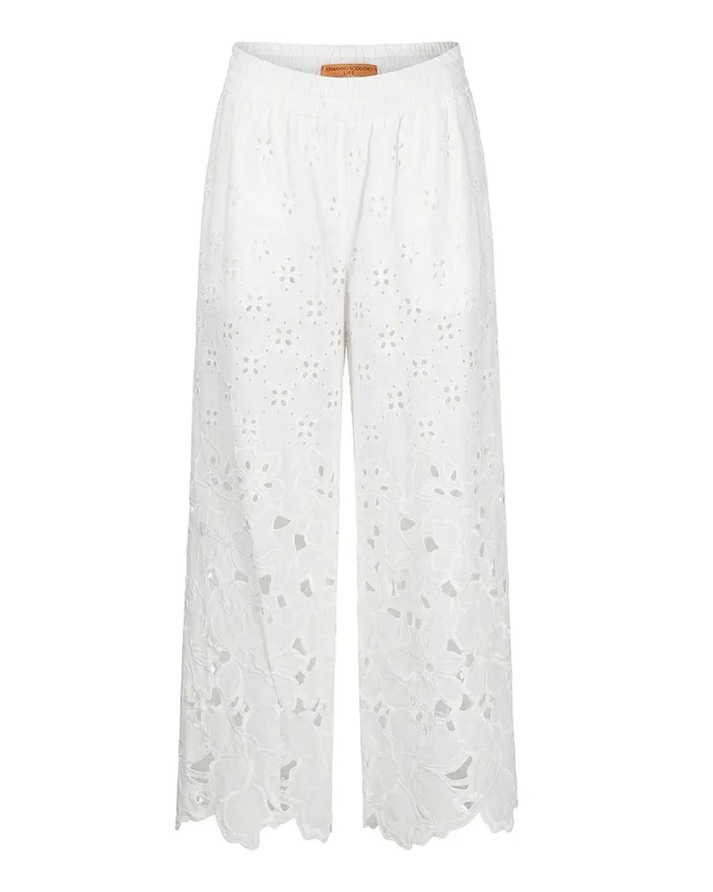 Ermanno Scervino Casual Hose - Weiß Weiß