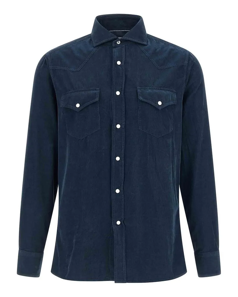 Brunello Cucinelli Hemd - Blau Blau