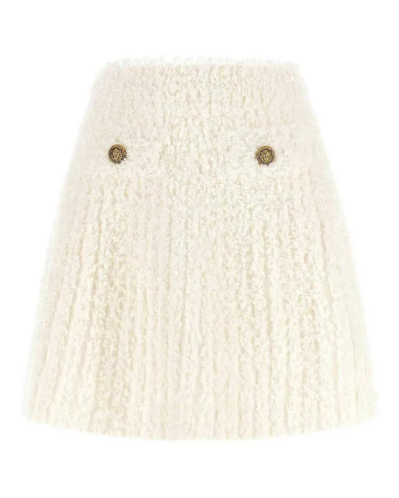 Balmain Midirock - Weiß Weiß