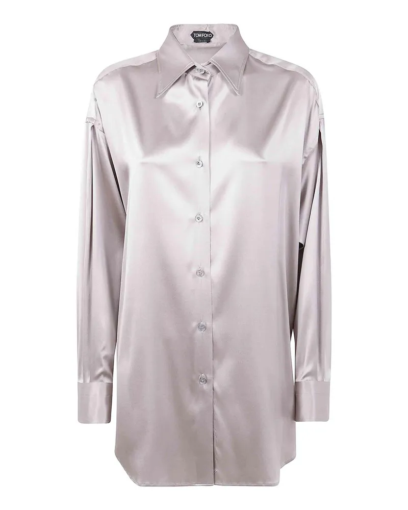 Tom Ford Hemd - Grau Grau