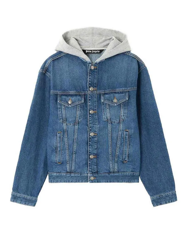 Palm Angels Sweatshirt - Denim Denim