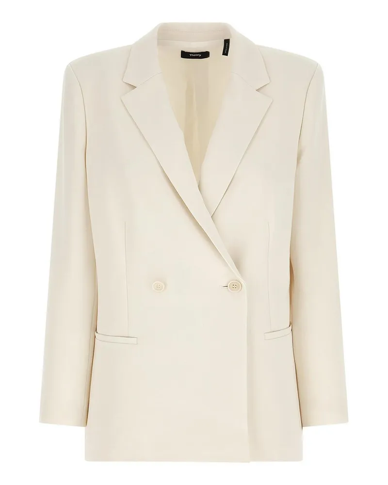 Theory Blazer - Weiß Weiß