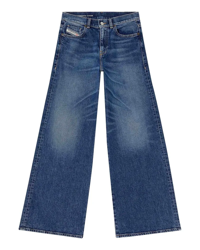 Diesel Bootcut Jeans - Blau Blau