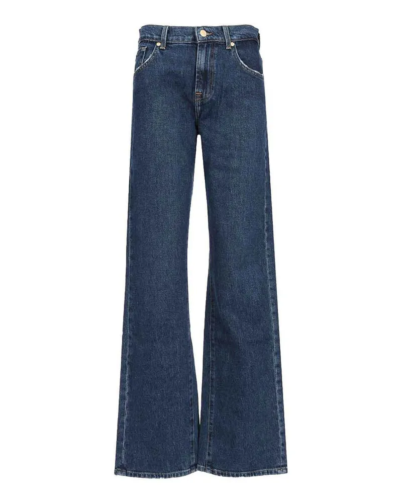 7 for all mankind Bootcut Jeans - Blau Blau
