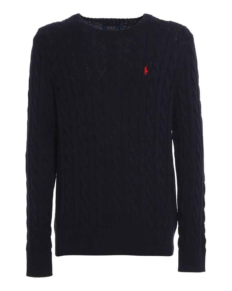 Ralph Lauren Rundhalspullover - Blau Blau