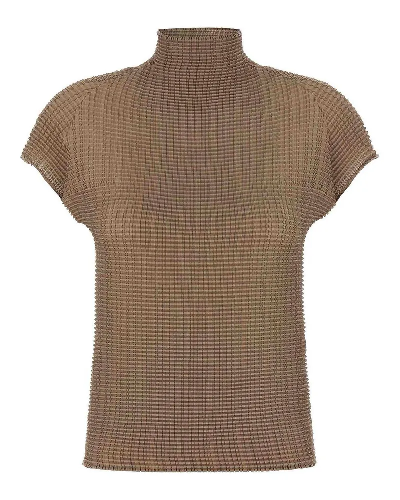 Issey Miyake T-Shirt - Beige Beige