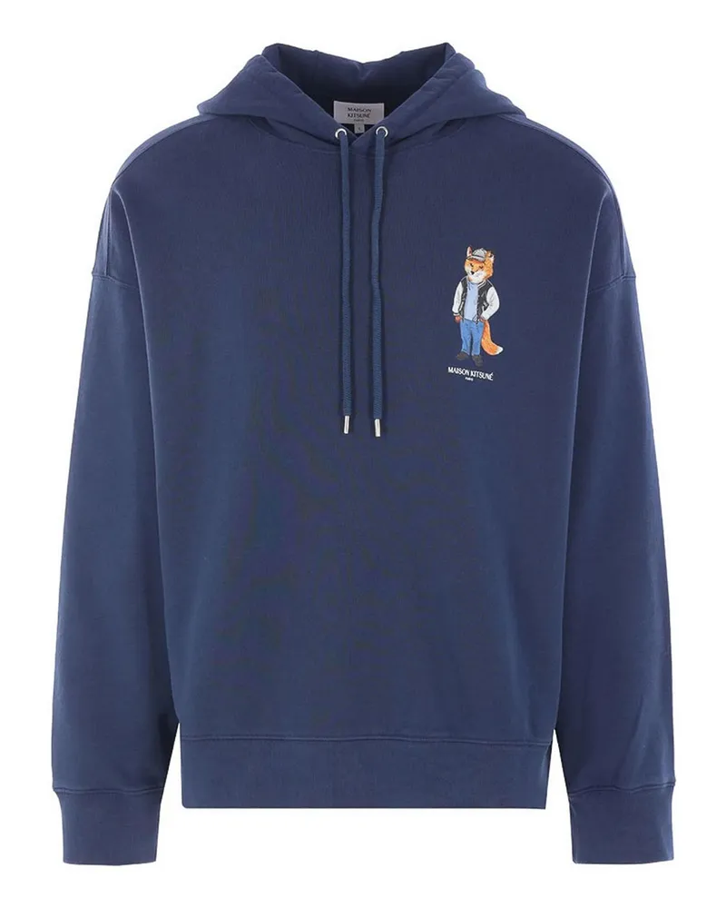 Kitsuné Sweatshirt - Blau Blau