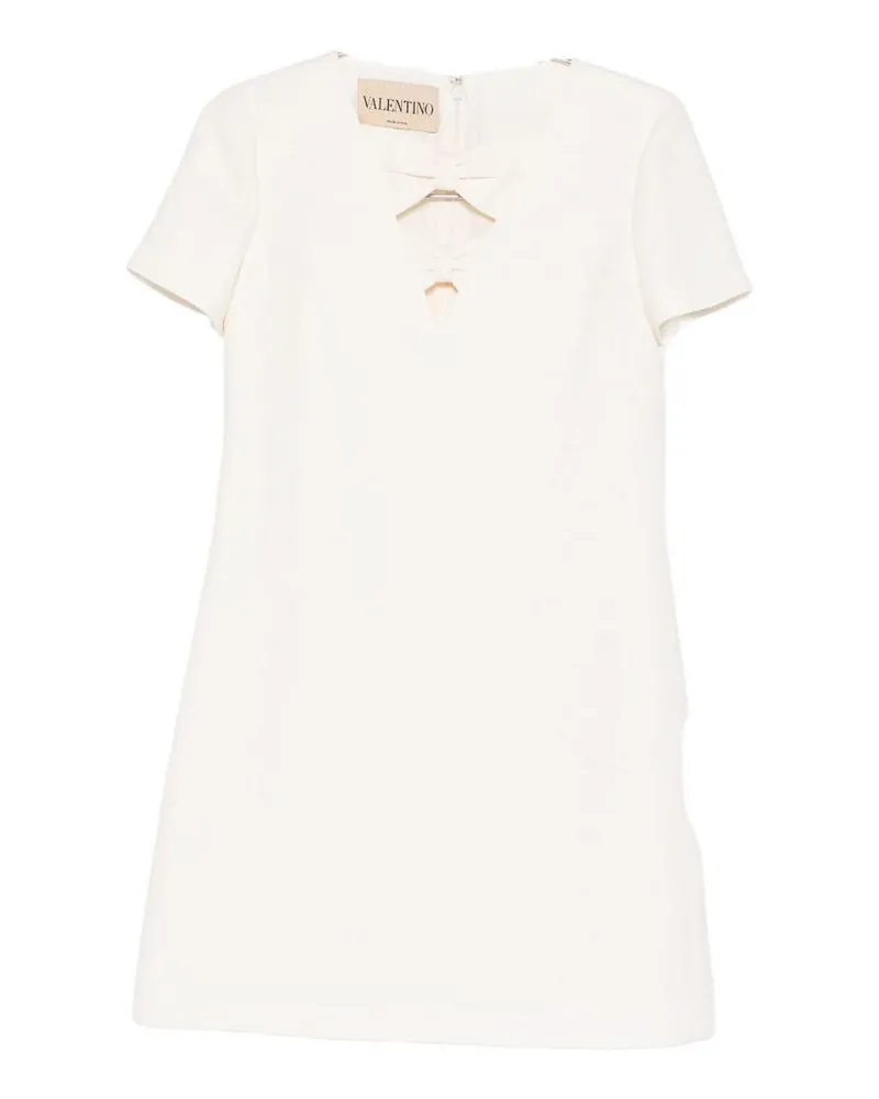 Valentino Garavani Kurzes Kleid - Weiß Weiß
