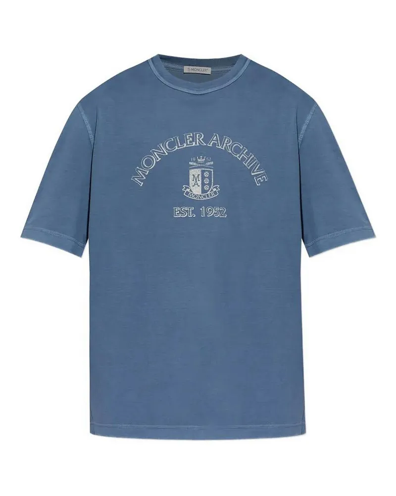 Moncler T-Shirt - Blau Blau