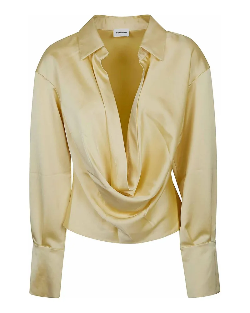 ANDAMANE Bluse - Creme Creme