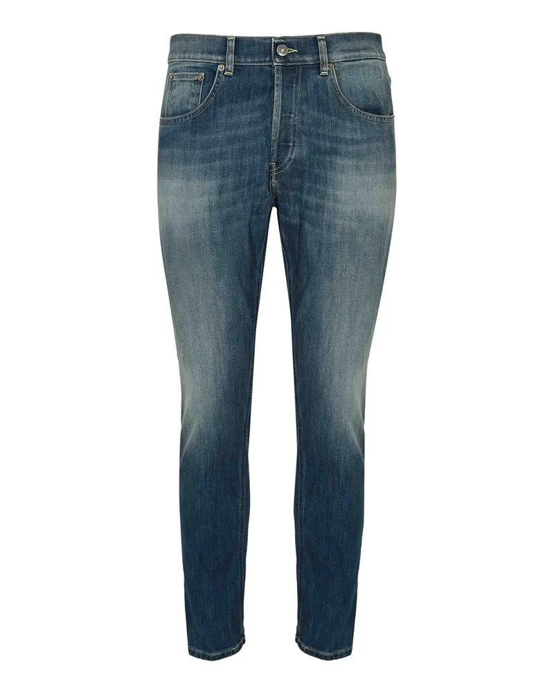 Dondup Straight Leg Jeans - Blau Blau
