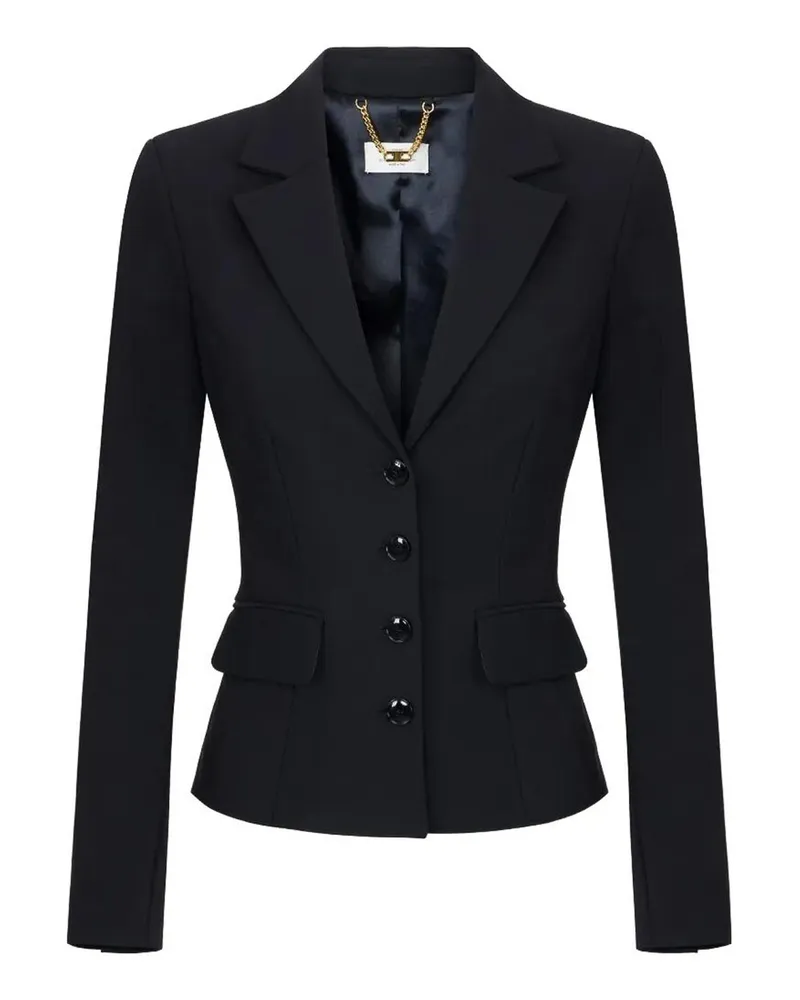 Elisabetta Franchi Blazer - Schwarz Schwarz