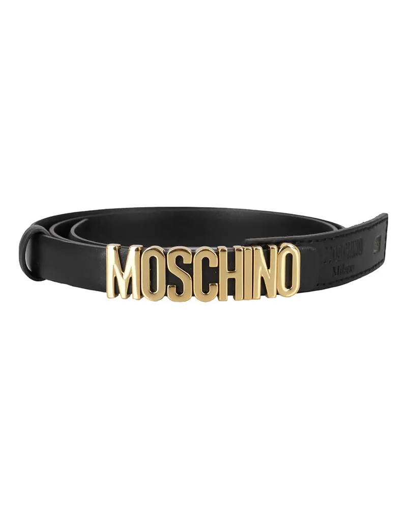 Moschino Gürtel - Schwarz Schwarz