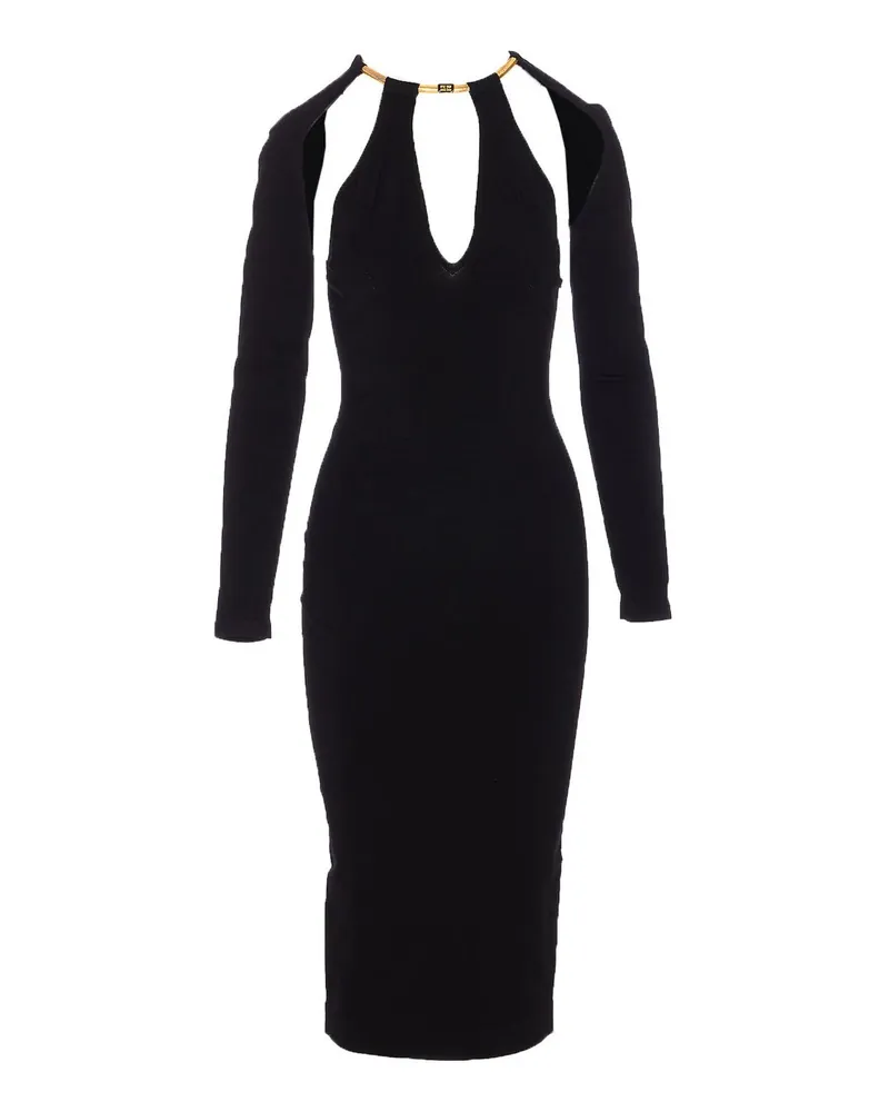 Elisabetta Franchi Cocktailkleid - Schwarz Schwarz
